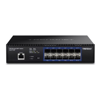 TRENDnet TL2-F7120 - Switch - managed - 12 x 10 Gigabit SFP+