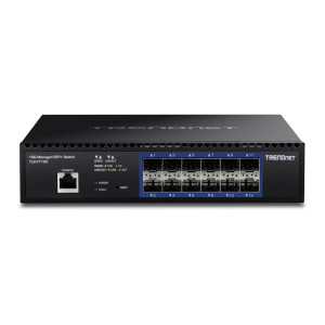 TRENDnet TL2-F7120 - Switch - gestito - 12 x 10 Gigabit SFP+