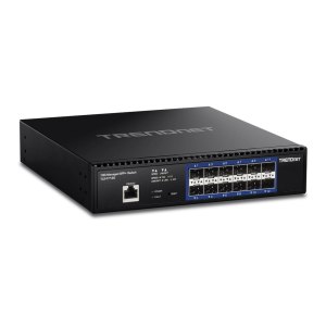 TRENDnet TL2-F7120 - Switch - managed - 12 x 10 Gigabit SFP+