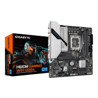 Gigabyte H610M GAMING WIFI DDR4 - 1.0 - Scheda madre - micro ATX - Socket LGA1700 - Chipset H610 - USB 3.2 Gen 1 - Gigabit LAN, Wi-Fi, Bluetooth - Grafica integrata (CPU richiesta)