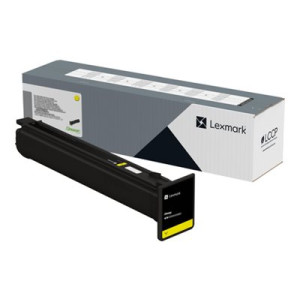 Lexmark giallo - originale - scatola - cartuccia toner LCCP