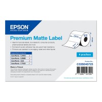 Epson Premium - Matt - permanenter Acrylklebstoff - 102 x 76 mm 6280 Etikett(en) (4 Rolle(n)