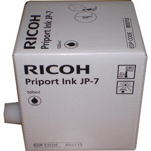 Ricoh JP-7 Nachfülltinte Schwarz 500 ml Original