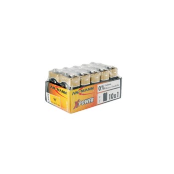 Ansmann 5015711 - Batteria monouso - 6LR61 - Alcalino - 9 V - 10 pezzo/i - Multicolore