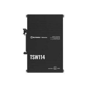 Teltonika TSW114 - Switch - unmanaged - 5 x 10/100/1000