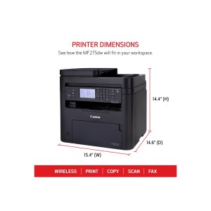 Canon i-SENSYS MF275dw - Stampante multifunzione - B/N - Laser - A4 (210 x 297 mm)