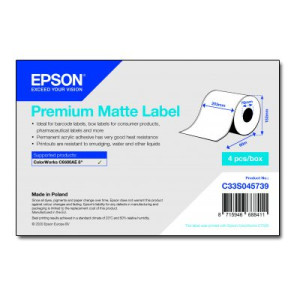 Epson Premium - Glatt matt - permanenter Acrylklebstoff -...