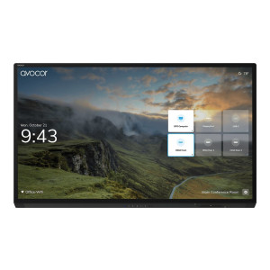 Avocor AVG-6560 - 165.1 cm (65") diagonal class G Series LCD display with LED backlight - interactive - with touchscreen (multi-touch)