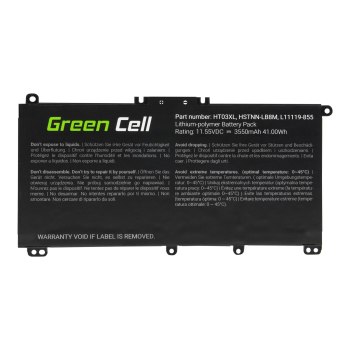 Green Cell Laptop-Batterie (gleichwertig mit: HP HT03XL)