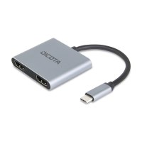 Dicota 4-in-1 - Dockingstation - USB-C - HDMI