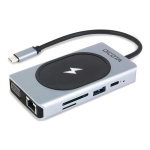 Dicota Dockingstation - USB-C - HDMI, VGA