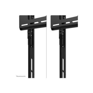 Neomounts LEVEL-750 - Kit di montaggio - per TV - per carichi pesanti - bloccabile - acciaio - nero - dimensioni dello schermo: 127-249 cm (50"-98")