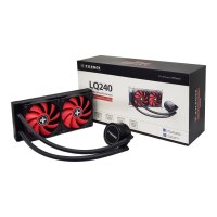 Xilence Performance A+ Series LiQuRizer LQ240 - Prozessor-Flüssigkeitskühlsystem - (für: LGA1156, AM2, AM2+, LGA1366, AM3, LGA1155, AM3+, LGA2011, FM1, FM2, LGA1150, FM2+, LGA1151, AM4, LGA2066, TR4)