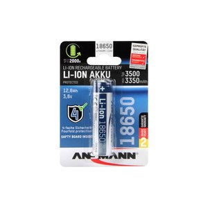 Ansmann 1307-0001 - Wiederaufladbarer Akku - Lithium-Ion...