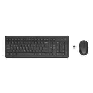 HP 330 - Tastatur-und-Maus-Set - kabellos - 2.4 GHz