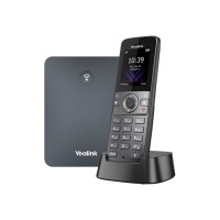 Yealink W74P - Schnurloses VoIP-Telefon - mit Bluetooth-Schnittstelle mit Rufnummernanzeige/Anklopffunktion