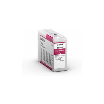 Epson T8503 - 80 ml - Magenta vivido - originale