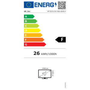 HP E27d G4 Advanced Docking Monitor - LED-Monitor - 68.6 cm (27")