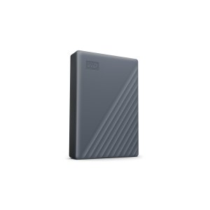 WD My Passport WDBRMD0040BGY-WESN - Festplatte - verschlüsselt - 4 TB - extern (tragbar)