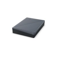 WD My Passport WDBRMD0040BGY-WESN - Festplatte - verschlüsselt - 4 TB - extern (tragbar)