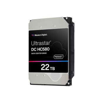 WD Ultrastar DC HC580 WUH722422ALE6L4 - Festplatte - 22 TB - intern - 3.5" (8.9 cm)