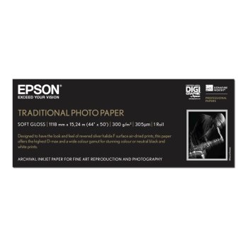 Epson Traditional Photo Paper - Rolle (111,8 cm x 15 m)