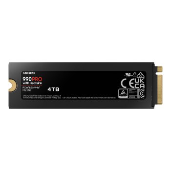 Samsung 990 PRO MZ-V9P4T0GW - SSD - verschlüsselt - 4 TB - intern - M.2 2280 - PCIe 4.0 x4 (NVMe)