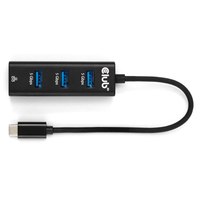 Club 3D USB TYPE-C 3.2 GEN1 TO 3 PORTS USB TYPE-A HUB WITH GIGABIT ETHERNET - Digital/Daten