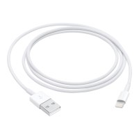 Apple Lightning-Kabel - USB männlich bis Lightning männlich - 1 m - weiß - für iPad/iPhone/iPod (Lightning)