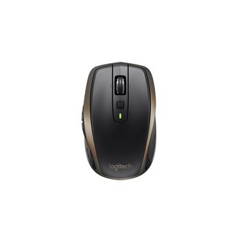 Logitech MX Anywhere 2 Wireless Mobile Mouse - rechts - Laser - RF Wireless + Bluetooth - 1000 DPI - Schwarz