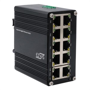 Exsys Switch 10Port Industrie Ethernet 10x10/100/1000Tx...