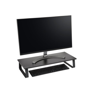 Kensington SmartFit Extra Wide - Aufstellung - für Monitor - Schwarz - Bildschirmgröße: bis zu 81,3 cm (bis zu 32 Zoll)