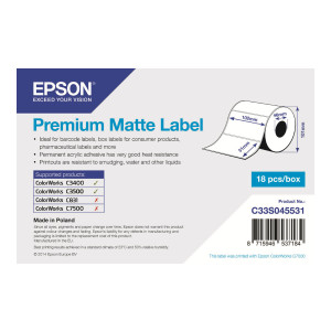 Epson Premium - Opaco - 102 x 51 mm 650 etichetta/e (1...