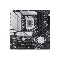 ASUS PRIME B760M-A WIFI - Motherboard - micro ATX - LGA1700 socket - B760 chipset - USB 3.2 Gen 1, USB 3.2 Gen 2, USB-C 3.2 Gen 1 - 2.5 Gigabit LAN, Wi-Fi 6, Bluetooth - Onboard graphics (CPU required)