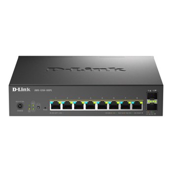 D-Link DMS 1250-10SPL - Switch - L2+ - Smart - 2 x 10/100/1000/2.5G (PoE++)