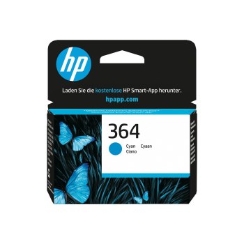 HP 364 - Cyan - original - ink cartridge - for Deskjet 35XX