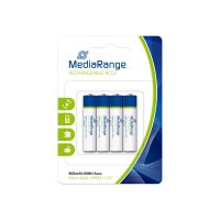 MEDIARANGE Batteria 4 x AAA - NiMH - (ricaricabile)