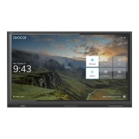 Avocor AVE-6540 - 165 cm (65") Diagonalklasse E Series LCD-Display mit LED-Hintergrundbeleuchtung - interaktive Digital Signage - mit Touchscreen - 4K UHD (2160p)