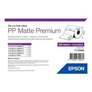 Epson Premium - Polypropylen (PP) - matt - permanenter...