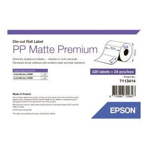 Epson Premium - Polypropylen (PP) - matt - permanenter...