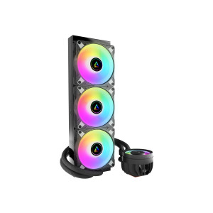 Arctic Liquid Freezer III 360 A-RGB - Prozessor-Flüssigkeitskühlsystem - Kühlergröße: 360 mm - (für: AM4, LGA1700, AM5, LGA1851)