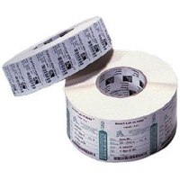 Zebra Z-Select 2000D - Carta - Adesivo acrilico - rivestito - perforato - bianco brillante - 101,6 x 127 mm 6780 etichetta/e (12 rotolo/i)