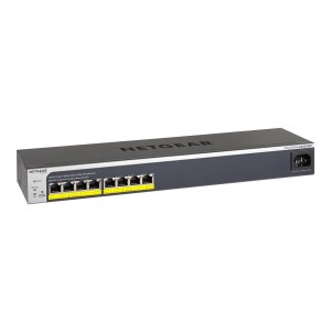 Netgear Plus GS408EPP - Switch - gestito - 8 x 10/100/1000 (PoE+)