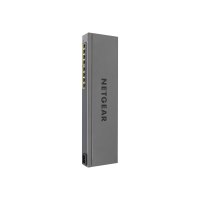 Netgear Plus GS408EPP - Switch - gestito - 8 x 10/100/1000 (PoE+)