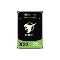 Seagate Exos X22 ST22000NM004E - Hard disk drive - 22 TB - internal - 3.5" (8.9 cm)