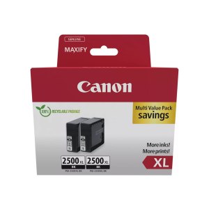 Canon PGI-2500XL BK Twin Pack - 2er-Pack - 70.9 ml