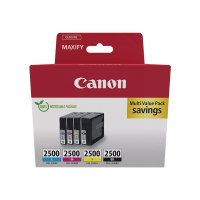 Canon PGI-2500 BK/C/M/Y Multipack - confezione da 4