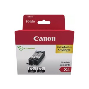 Canon PGI-570PGBK XL Twin Pack - confezione da 2 - 22 ml