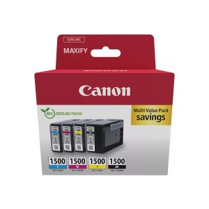 Canon PGI-1500 BK/C/M/Y Multipack - confezione da 4