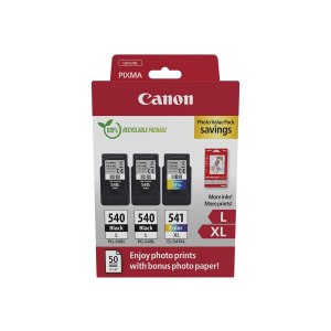 Canon PG-540L x2/CL-541XL Photo Paper Value Pack - 2-pack...